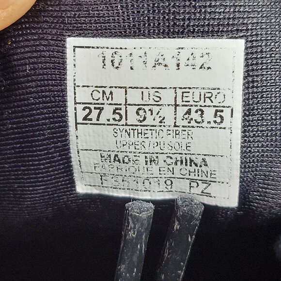 Asics MetaRide Trainers Mens 9.5 Triple Black Road Running Gym Shoes Sneakers - Picture 11 of 11